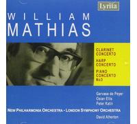 William Mathias Clarinet Concerto, Harp Concerto (Atherton, New Po, Lso) (CD)