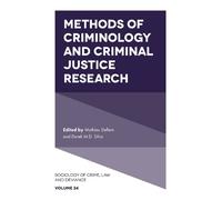 Mathieu Deflem Methods of Criminology and Criminal Justice Re (Copertina rigida)
