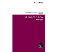 Mathieu Deflem Music and Law (Copertina rigida)