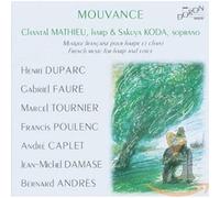 mathieu / koda - faure - melodies and impromptu poulenc - works for harp