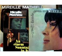Mathieu, Mireille - 3 Schallplatten: 1. Rendevous mit Mireille (1970)/ 2. An einem Sonntag in Avignon (1973) / 3. Mireille Mathieu (1969)