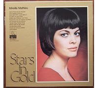 MATHIEU,MIREILLE / Stars in Gold / ARIOLA-CLUB-SONDERAUFLAGE / LP-Box mit 2 LP und ORIGINAL Poster / ariola # 92 818 und 19 / DeutschePressung / 12" Vinyl-Langspiel Schallplatte /