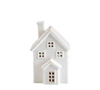 MATHILDE M. Casa decorativa LED in ceramica - Modello medio