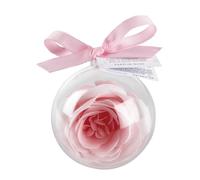Mathilde M. Sfera di sapone rosa profumata rosa e bianco - profumo rosa