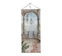 Mathilde M. - Tela Stampata Toile Trompe-l'?Il Vue Sur Mer 90 x 200 cm