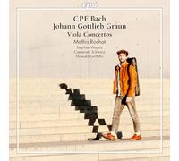 Carl Philipp Emanuel Bac C.P.E. Bach/Johann Gottlieb Graun: Viola Concerto (CD)