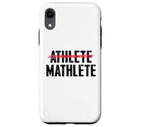 Mathlete Tee Matematica Team Studente Algebra Matematica Insegnante Mathlete Custodia per iPhone XR