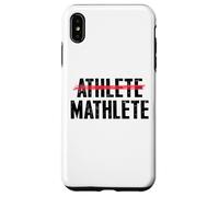 Mathlete Tee Matematica Team Studente Algebra Matematica Insegnante Mathlete Custodia per iPhone XS Max