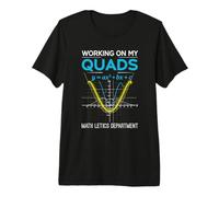 Mathletics Working On My Quads Algebra Algebra Math Teacher Maglietta Premium