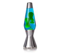 Mathmos Lampada lava Astro Argento | Inventori britannici dell’icona di design del 1963 | Lampada lava Blu/Verde fatta a mano in Gran Bretagna secondo rigorosi standard di sicurezza