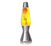 Mathmos Lampada lava Astro Argento | Inventori britannici dell’icona di design del 1963 | Lampada lava Giallo/Arancione fatta a mano in Gran Bretagna secondo rigorosi standard di sicurezza