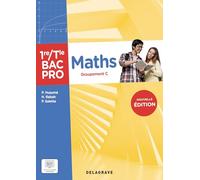Maths 1re/Tle Bac Pro: Groupement C