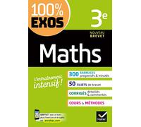 Maths 3e: exercices résolus - Troisième