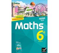 Maths 6e Cycle 3 Dimensions