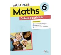 Mathématiques 6e Multiples: Cahier