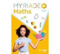 Maths 6e Myriade: Manuel élève