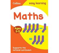 Maths Ages 3-5: Prepare for school with easy home learning (Collins Easy Learning Preschool)