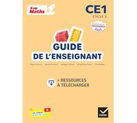 Maths CE1 Cap math: Guide de l'enseignant