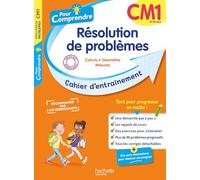Maths CM1 Résolution de problèmes: Cahier d'entraînement