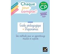 Maths CP Chaque jour compte !: Guide pédagogique + Diaporamas