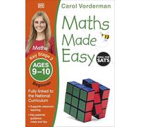 Maths Made Easy: Beginner, Ages 9-10 (Key Stage 2): Supports the National Curriculum, Maths Exercise Book