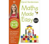 Maths Made Easy: Shapes & Patterns, Ages 3-5 (Preschool): Supports the National Curriculum, Maths Exercise Book