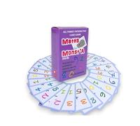 Maths MONST’A - Gioco di Carte Divertente & Educativo per Bambini 5+ | Addizioni e Sottrazioni Facili | Gioco Senza Schermo per Famiglia & Scuola | Regalo Educativo e Interattivo