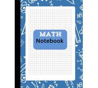 Maths Notebook - Perfect for Students and Professionals | Ideal Notebook for Maths Practice and Calculations