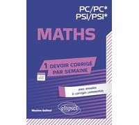 Maths PC/PC*-PSI/PSI*