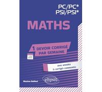 Maths. PC/PC*-PSI/PSI*