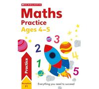 Maths Practice Book for Ages 4-5