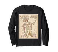 Mathurine la Folle - Francese Giullare Francia Fool Storia Maglia a Manica