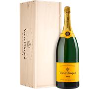 Mathusalem - Champagne Veuve Clicquot - Brut Carte Jaune - Cassa Di Legno Champagne
