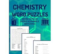 Mathware Press Chemistry Word Puzzles Word Search Word Scramble Matc (Tascabile)