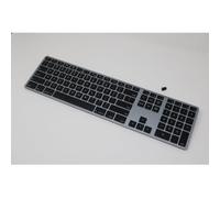 Matias Kabellos Tastatur Deutsch QWERTZ Mac Space Grau (FK418DCB-DE)