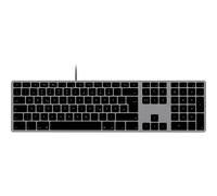 Matias Matias FK316CB-DE Wired USB-C® Keyboard for Mac - Space Gray - German