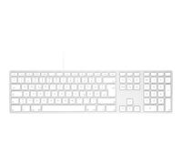 Matias Matias FK316CS-DE Wired USB-C® Keyboard for Mac - Silver - German