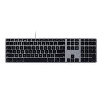 Matias - Tastiera cablata US QWERTY per MacBook - Grigio siderale - FK318B