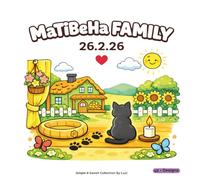 MaTiBeHa Family: A Memory Coloring Book About Home, Love, and Paw Prints