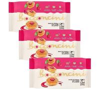 MATILDE VICENZI Bocconcini - Biscotti di pasta frolla ai lamponi 90g (Bocconcini, x3)