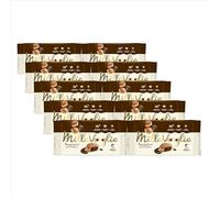 Matilde Vicenzi - Bocconcini di Pasta Sfoglia, Croccanti e Delicati, Snack Dolce di Raffinata Pasticceria Ripieno di Crema al Cioccolato, Formato Scorta, 10 Confezioni Singole, 1.000 gr