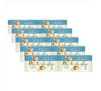 Matilde Vicenzi - Bocconcini di Pasta Sfoglia, Croccanti e Delicati, Snack Dolce di Raffinata Pasticceria Ripieno di Crema al Latte e Cioccolato Bianco, Formato Scorta, 10 Confezioni Singole, 1.000 gr