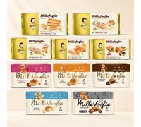 Matilde Vicenzi Box Assortita MilleVoglie e Millefoglie 10 Confezioni 1,105 kg