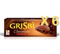 " Matilde Vicenzi " GRISBI' biscotti al cacao con crema al CIOCCOLATO 6 X 150g