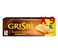 " Matilde Vicenzi " GRISBI' biscotti di pastafrolla con crema al limone 9X150g