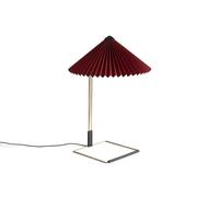 Matin Lampada Da Tavolo Rosso Scuro Media