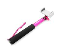 Matin Selfiestab Manfrotto Selfiestab 25-100 cm supporto per selfie per dispositivi smartphone da 5,5-9 cm (1/4 viti) con impugnatura antiscivolo in rosa