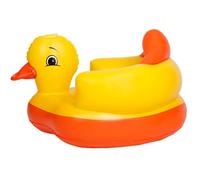 Matissa Sit Me Up - Seggiolino gonfiabile per bambini, per bambini di 3 mesi, con anello per divano, motivo: anatra
