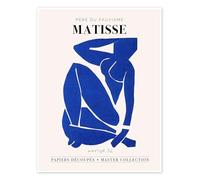 Matisse - Père du Fauvisme I Poster di Henri Matisse 30 x 40 cm Blu Quadri Decorazione per pareti