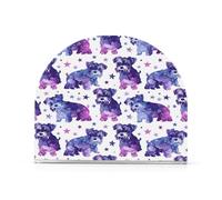 Matisse Style Schnauzer Stars Lavanda Acrilico Cactus Portatovaglioli per Picnic Bar Rustico autoportante portatovaglioli per feste decorazioni per la casa per esterni, sala da pranzo